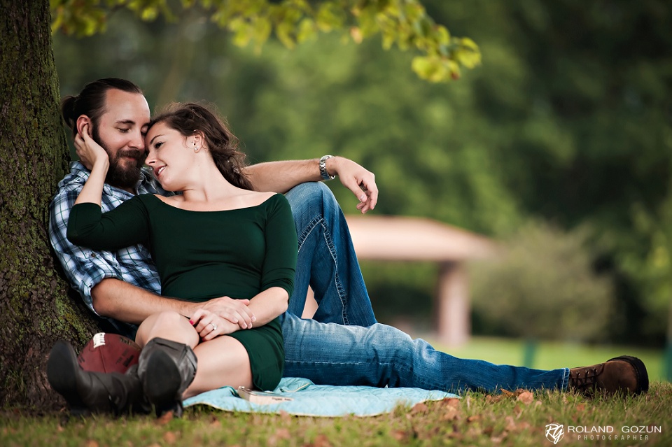 Katelyn + Blake | Ned Brown Forest Preserve Engagement