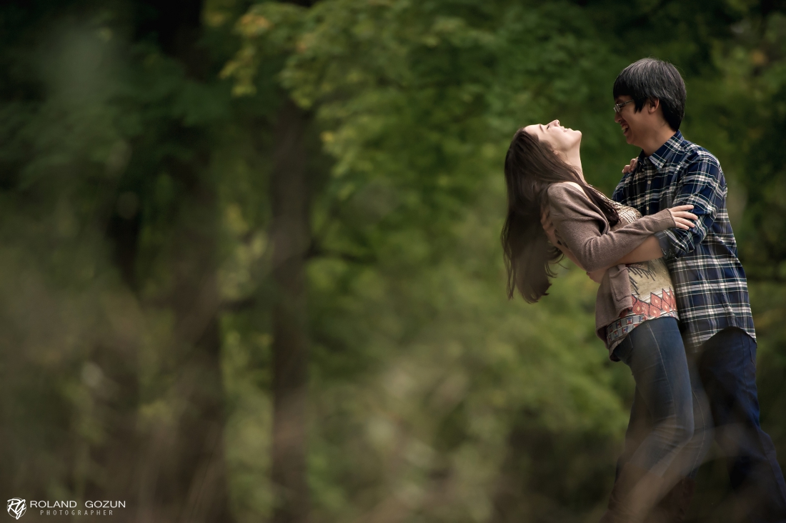 Potowatomi Woods Wheeling Engagement Session