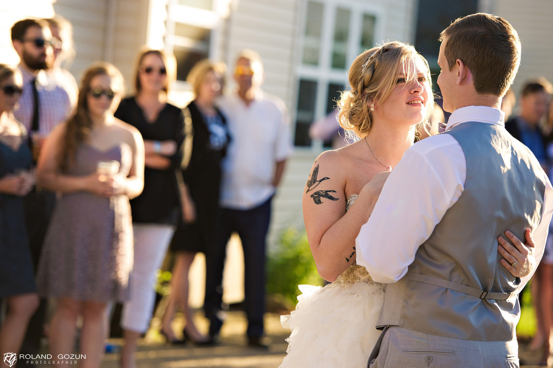 Backyard Wedding at Trevor, Wisconsin